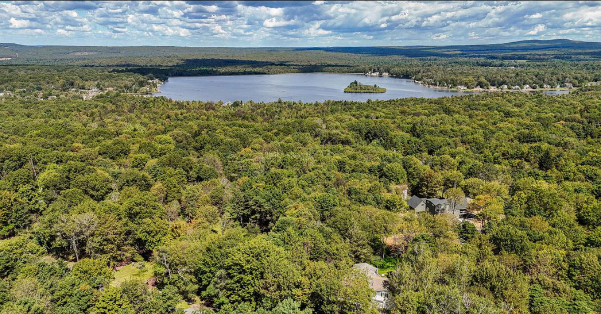 Nearby lake